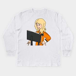 Annabeth Chase Frontline Kids Long Sleeve T-Shirt